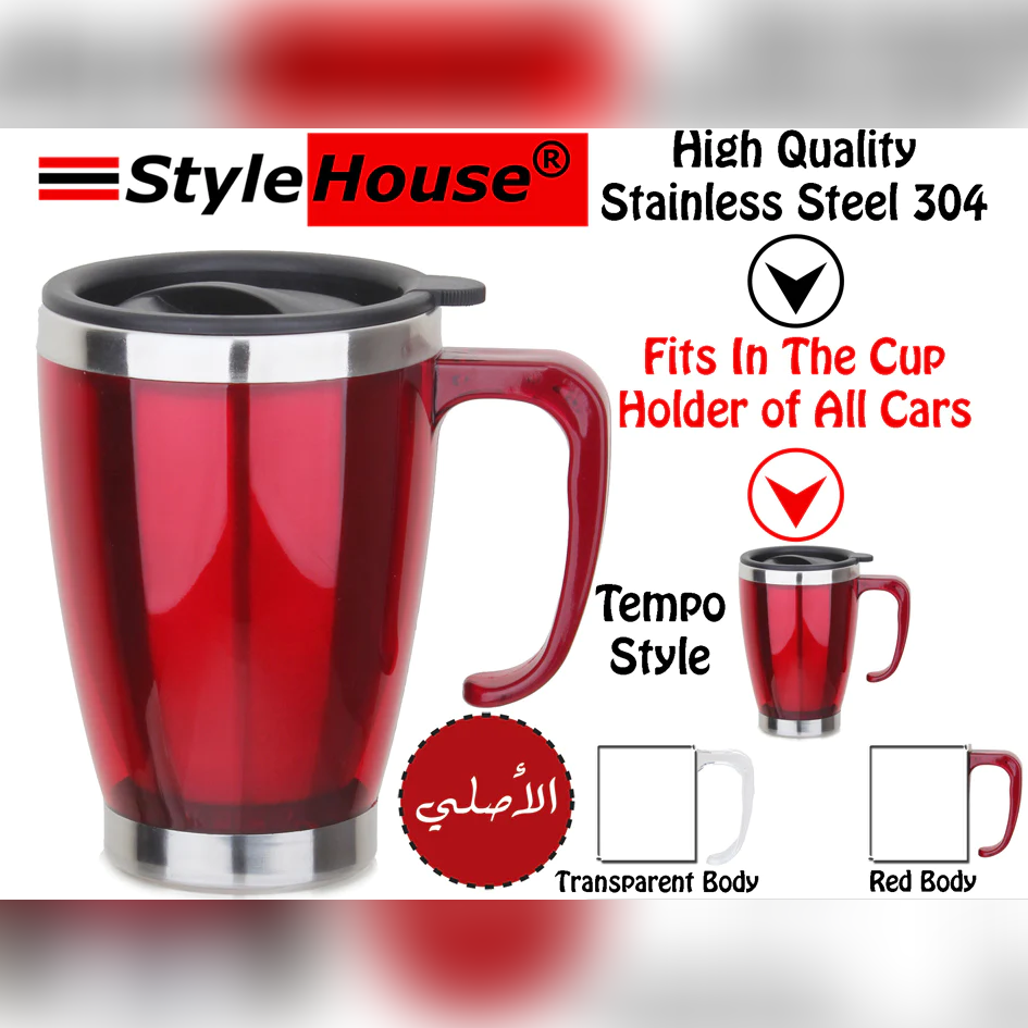 Colored Stainless Steel Travel Mug - Lunaz Shop