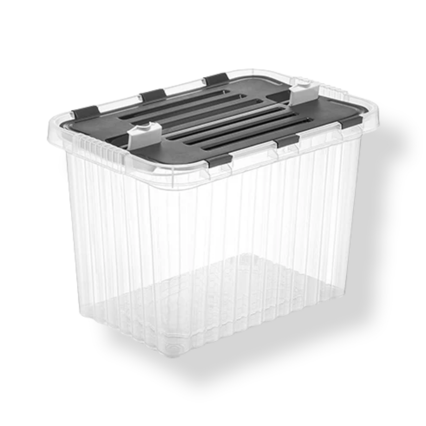 26 Lt Split Lid Transparent Box - Lunaz Shop