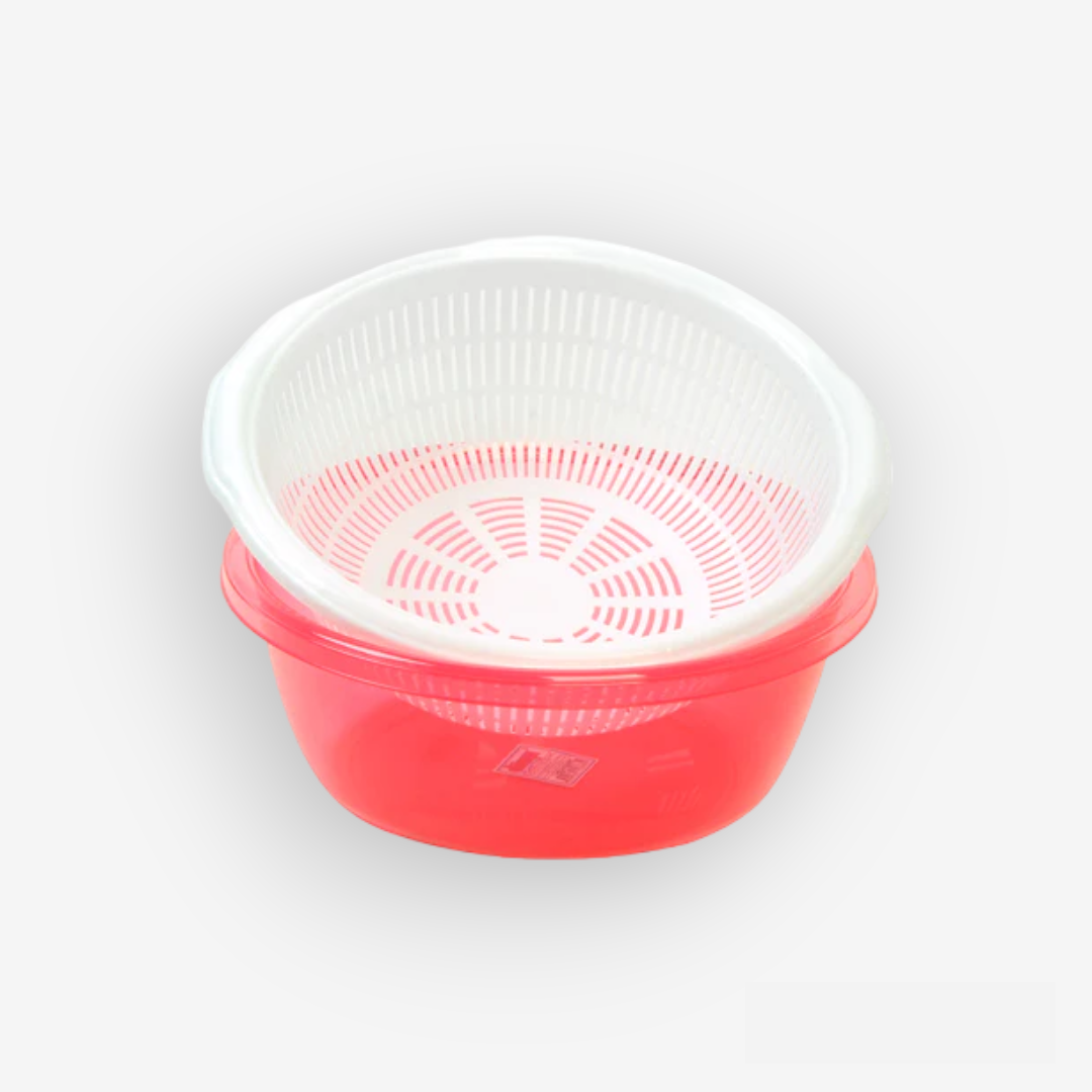 7 lt Transparent Strainer set - Lunaz Shop