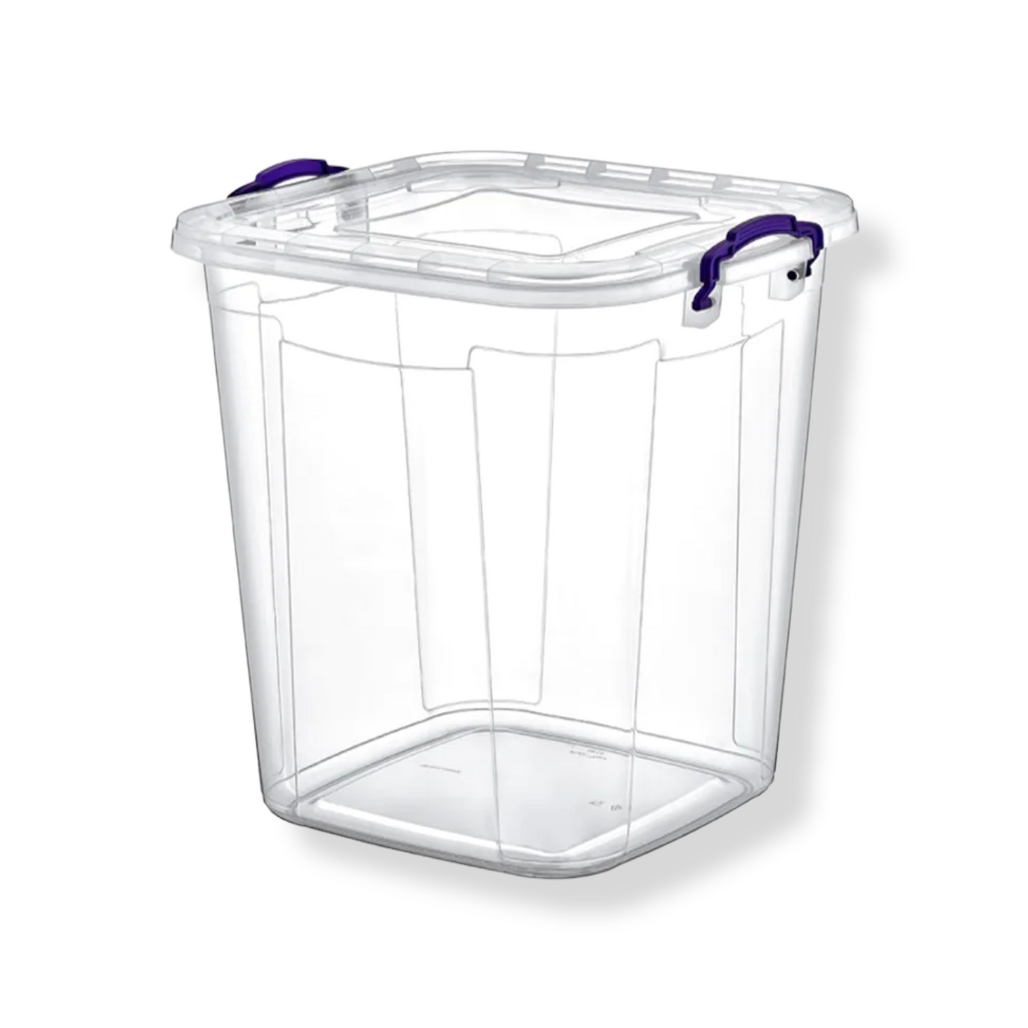 Squared Clear Storage Box 50 L - Lunaz Shop