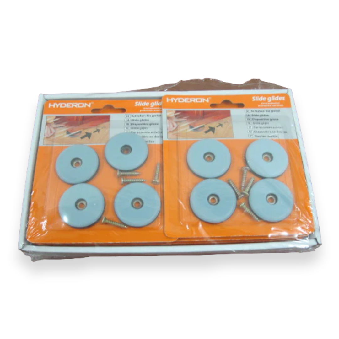 Small Furniture Slider with screws x4 - Lunaz Shop
