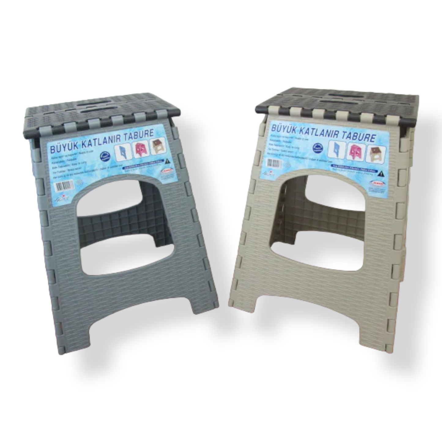 Plastic Foldable Stool - Lunaz Shop