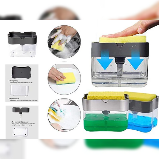 Soap Pump and Sponge Caddy - Lunaz Shop