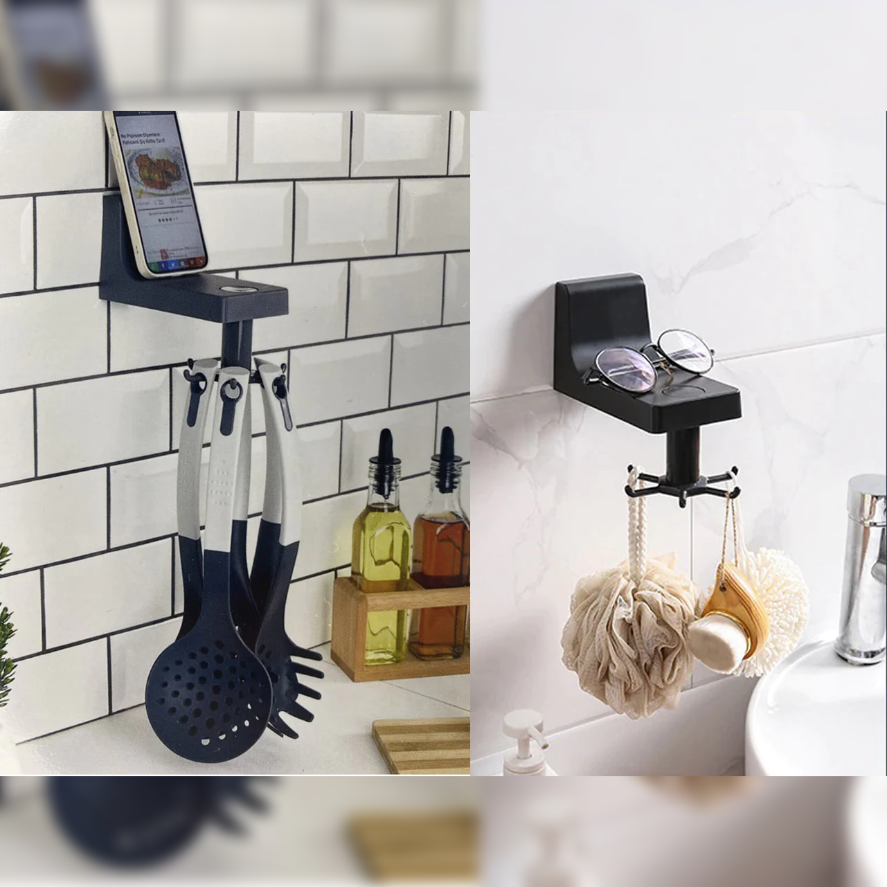 360 Degree Rotating 6 Hooks - Lunaz Shop