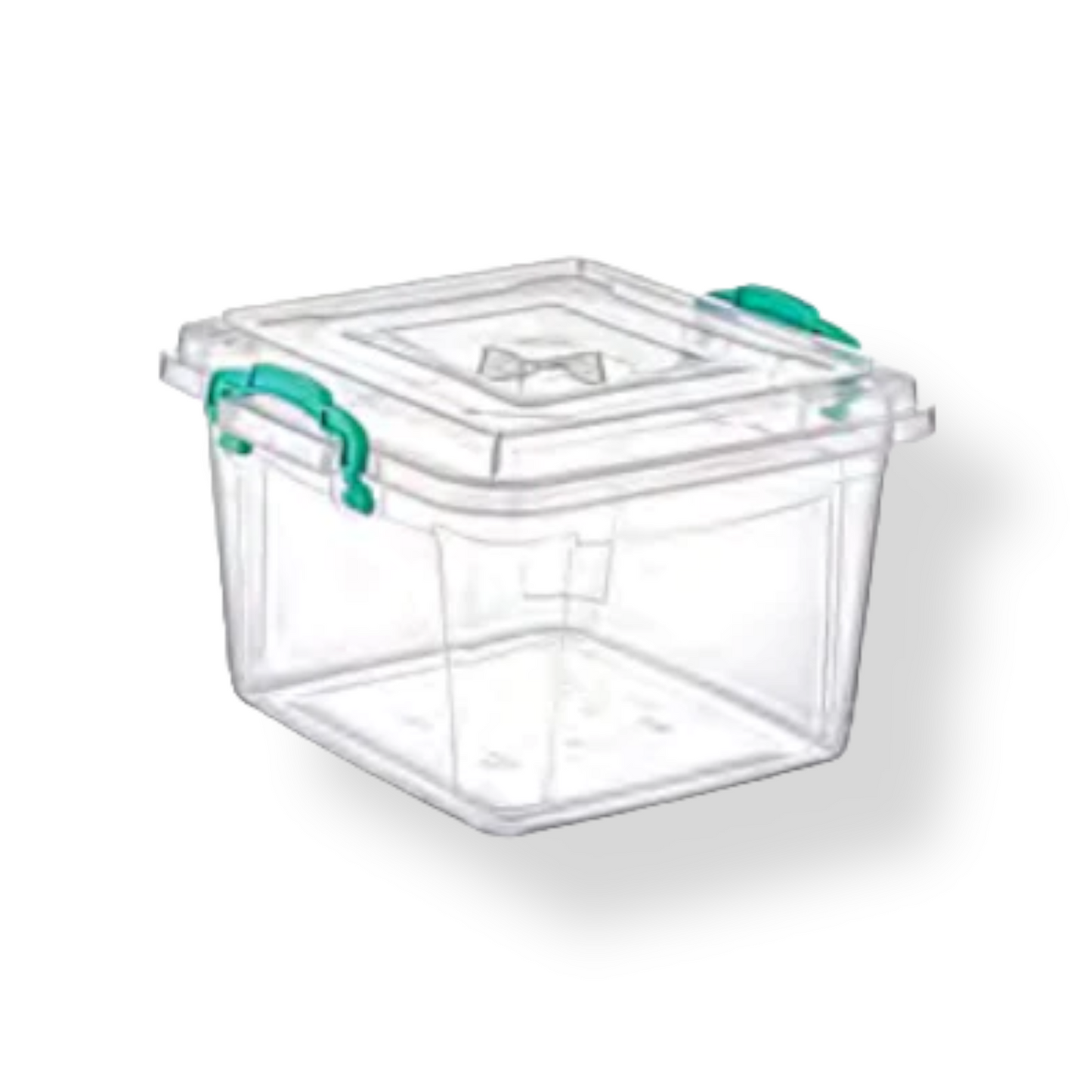 Squared Clear Storage Box 6 L - Lunaz Shop