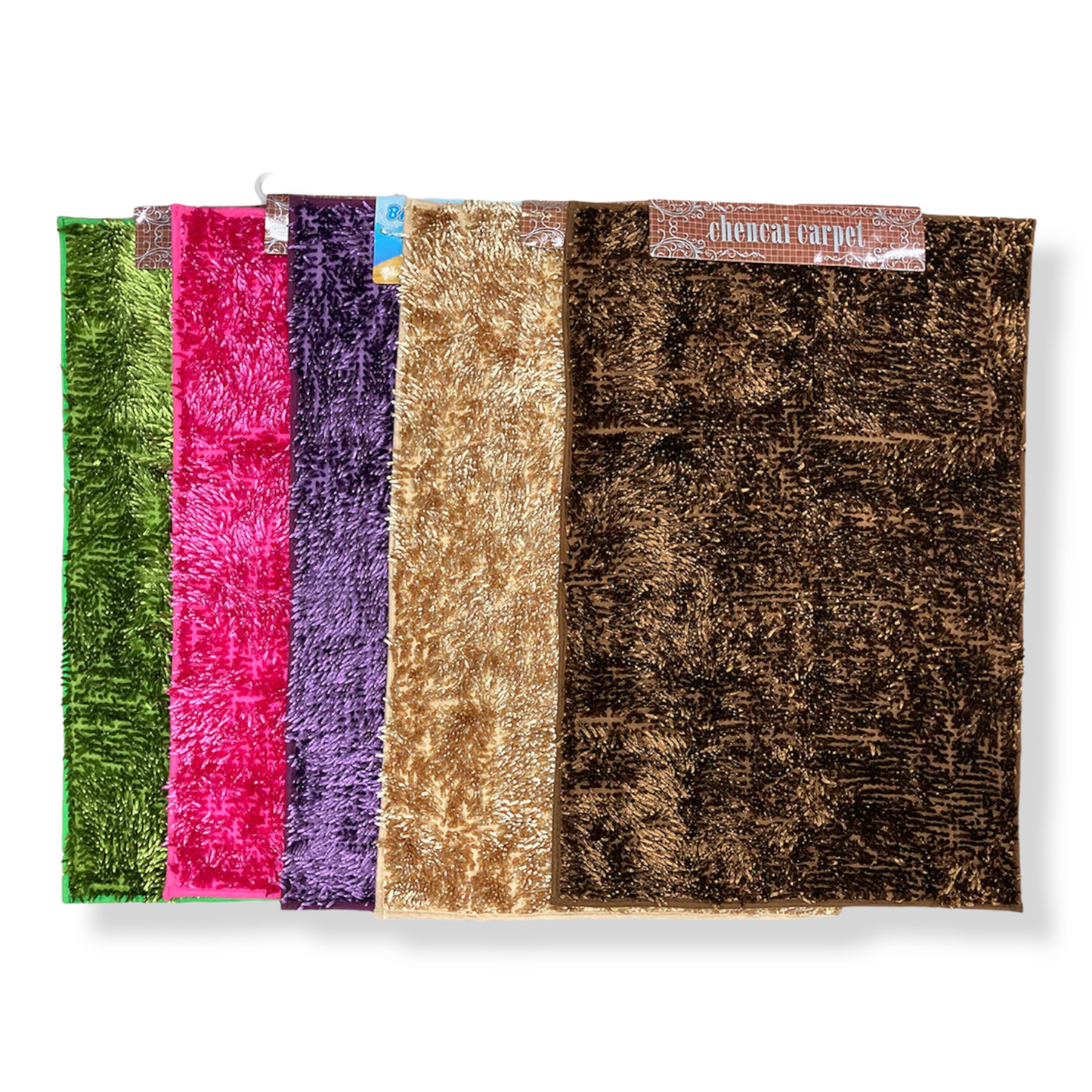 Shiny Shag Bathroom Rug 90x60 cm - Lunaz Shop
