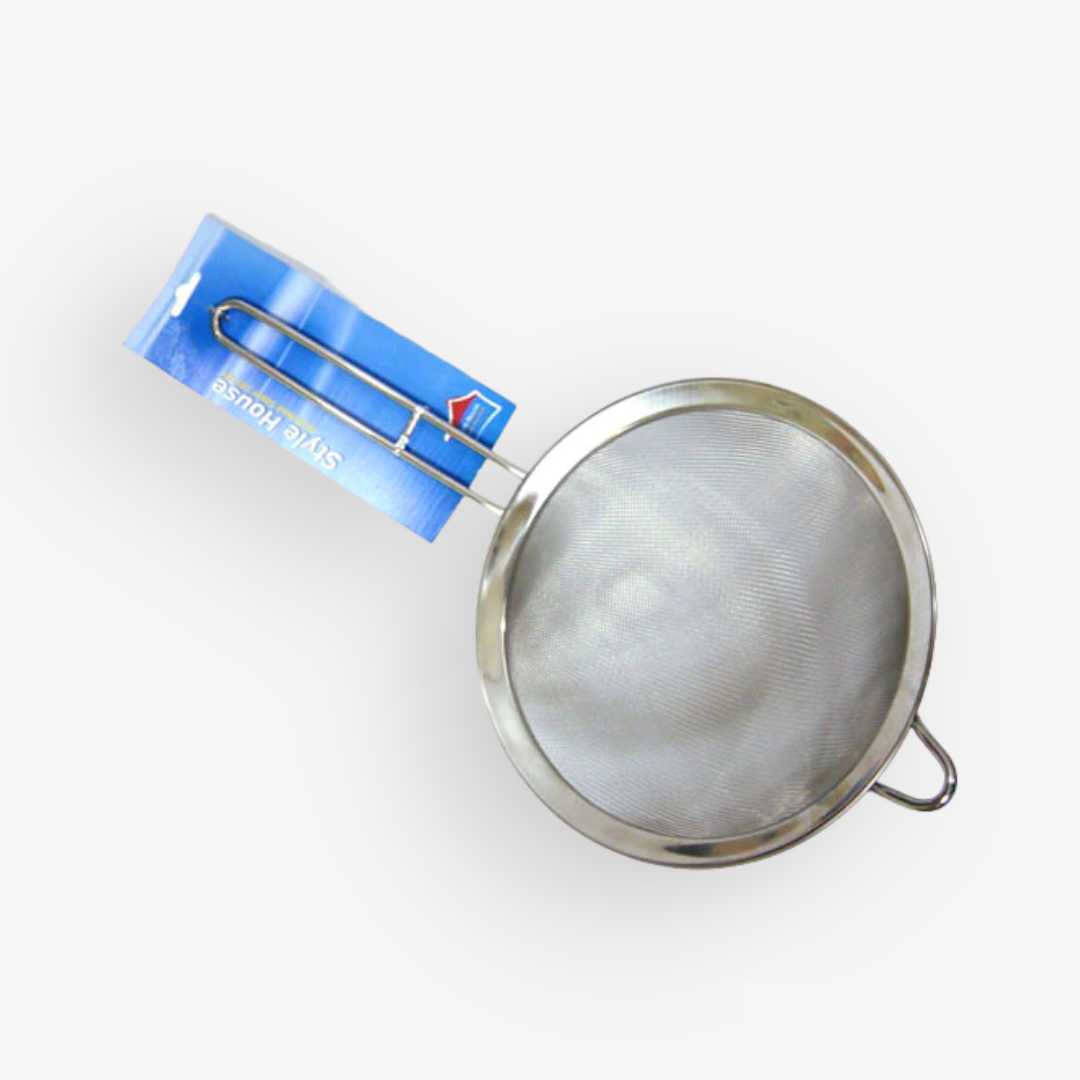 Fine Mesh Stainless Steel Strainer 20 cm - Lunaz Shop