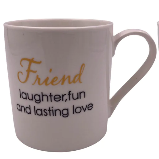 Large Porcelain Mug with cool writings - Lunaz Shop