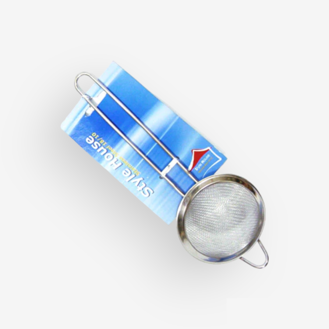 Fine Mesh Stainless Steel Strainer 8 cm - Lunaz Shop