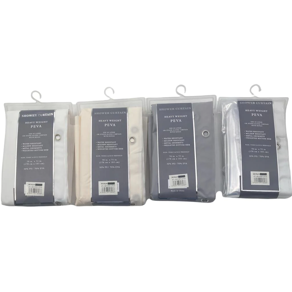 Heavy Weight Peva Shower Liner - Lunaz Shop