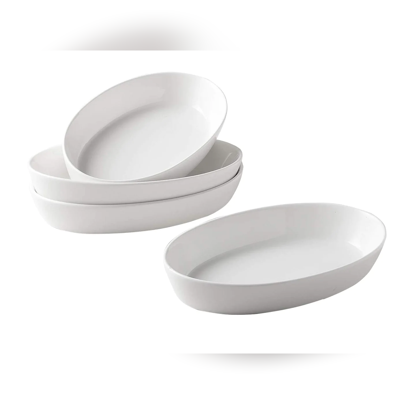 Porcelain Oven Baking Oval dish 19 cm - Lunaz Shop