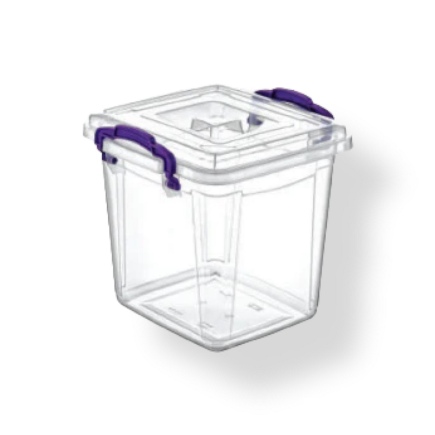 Squared Clear Storage Box 14 L - Lunaz Shop