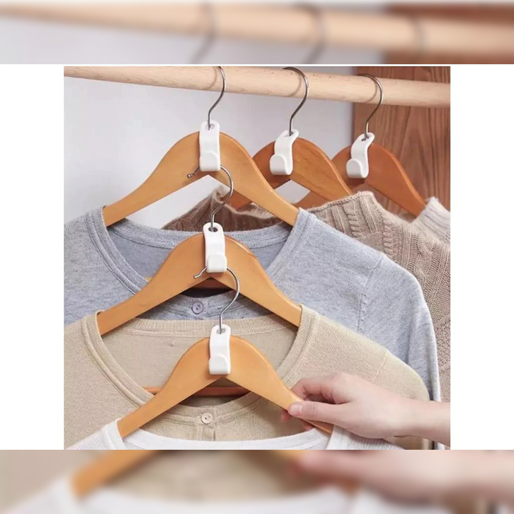 Cloth Hanger Connector Hooks x20 - Lunaz Shop