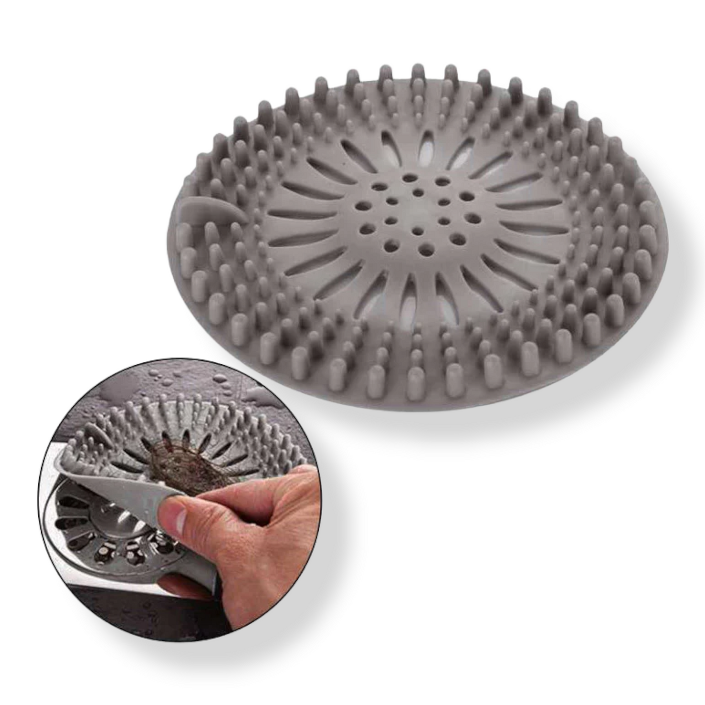 Silicone Strainer and Hair Catcher - Lunaz Shop