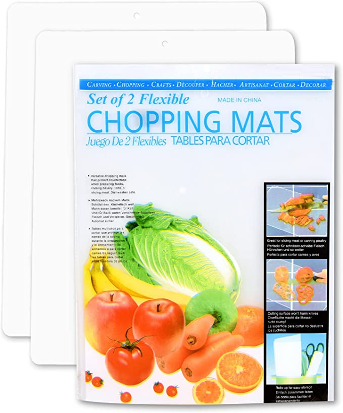 Thin Plastic Cutting Board X2 - Lunaz Shop