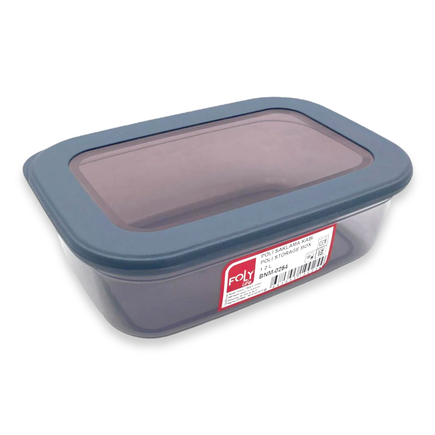 Poli Food Storage Box with Silicon Rim Cover - Lunaz Shop