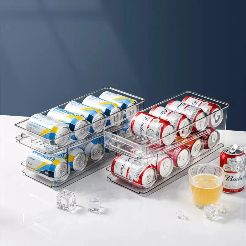2 Tiers Soda Cans Storage Box - Lunaz Shop