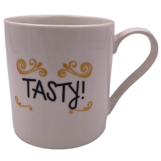 Large Porcelain Mug with cool writings - Lunaz Shop