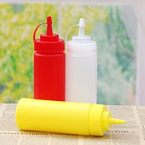 Plastic Sauce Bottle - 480 ml - Lunaz Shop