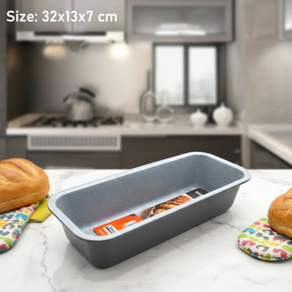 DOSTHOFF LOAF PAN 32X13X7 CM - MARBLE CERAMIC B2 COATING - Lunaz Shop