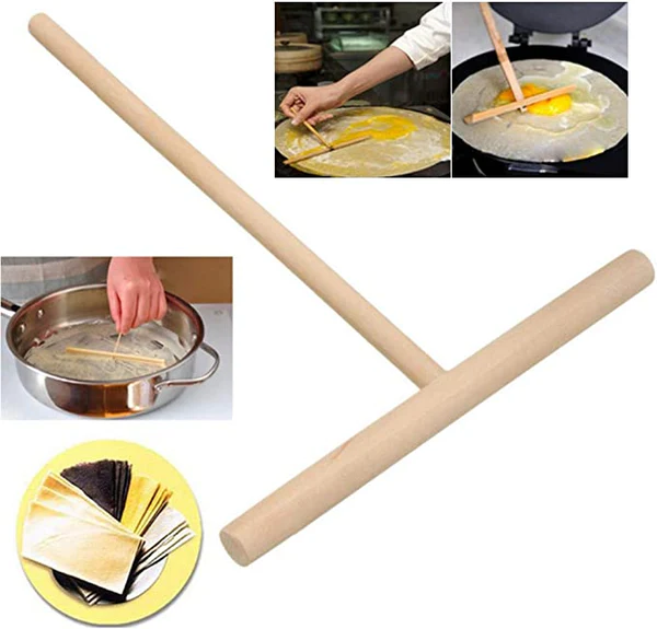 Pack of 2 Big crepe dough spreaders - Lunaz Shop