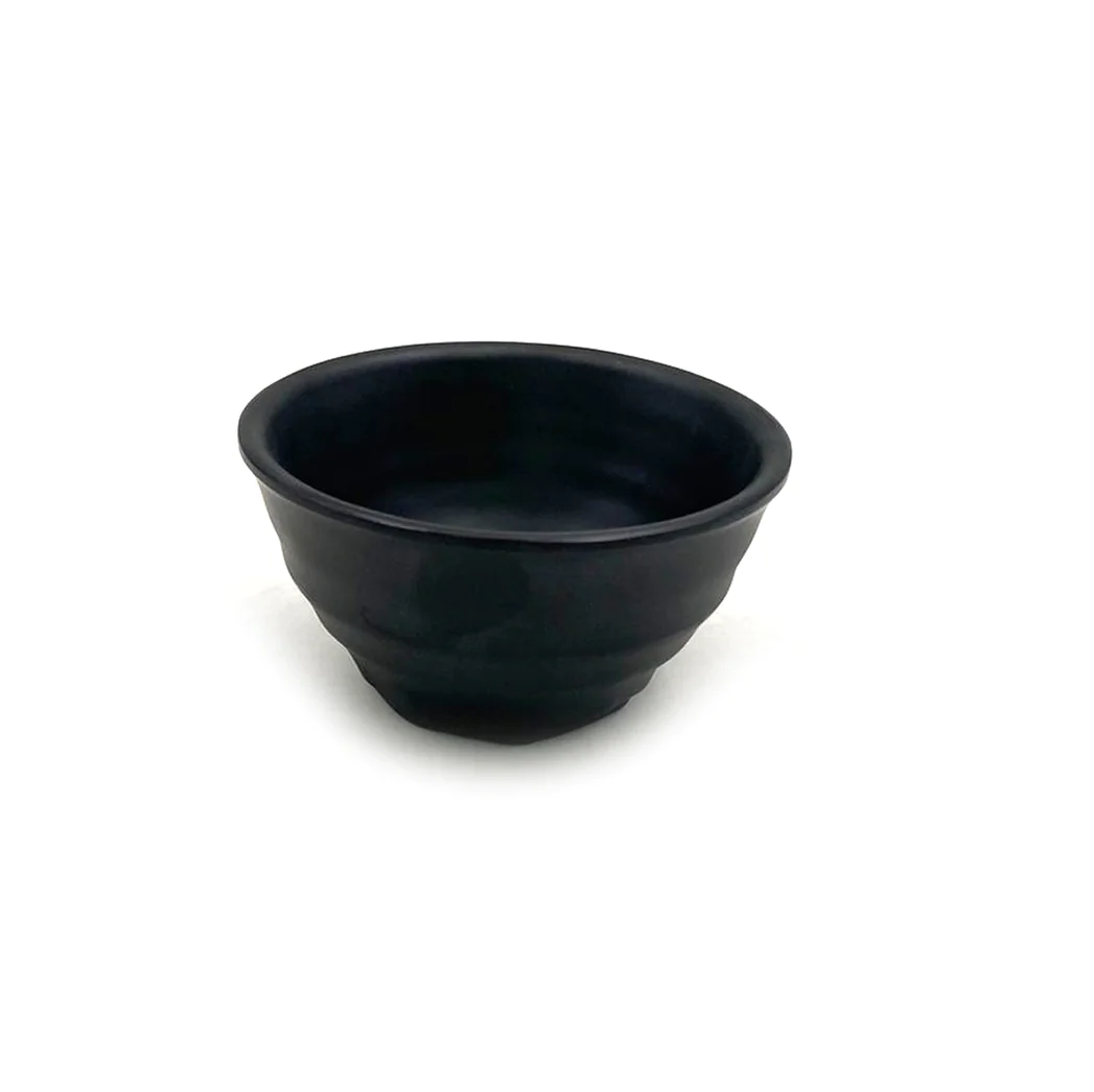 Sauce Bowl Black Melamine - Lunaz Shop