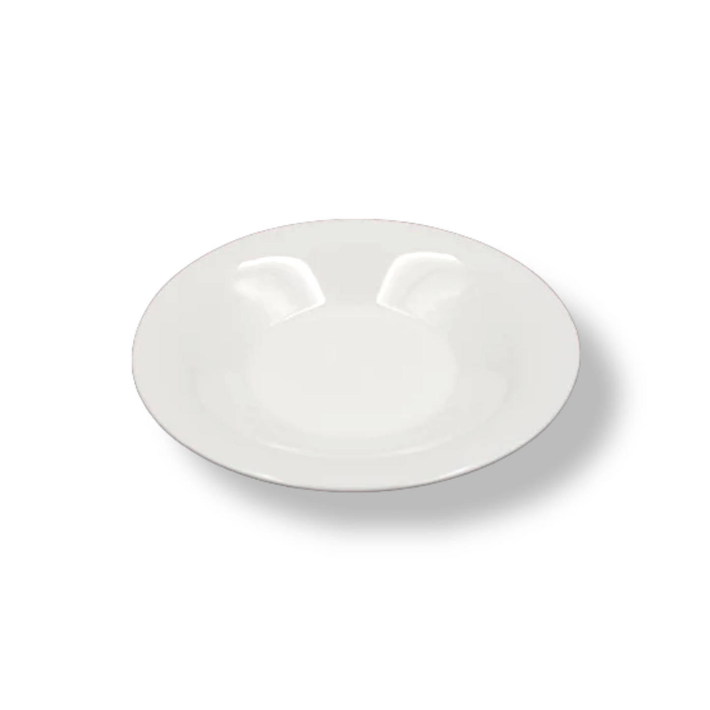 Opal Plain White Deep Plate - Lunaz Shop