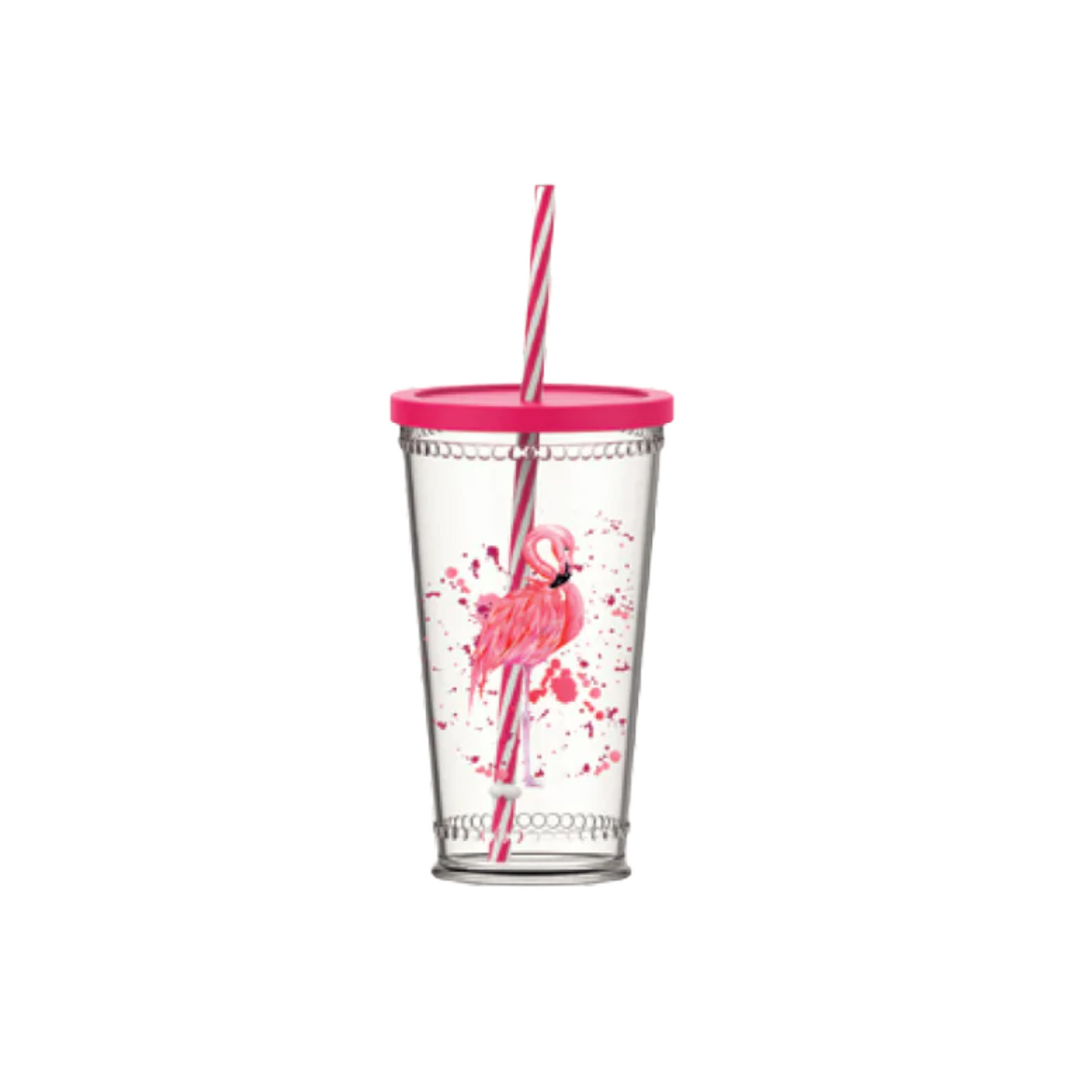 Decorated Glass with Straw - Lunaz Shop