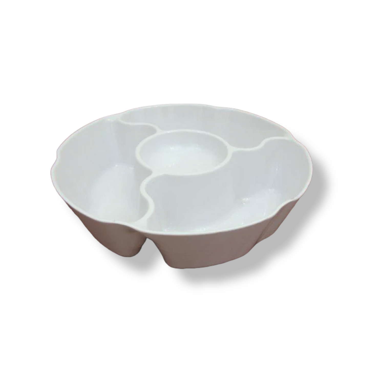 Deep Snack tray with dip 26.5 cm - Lunaz Shop