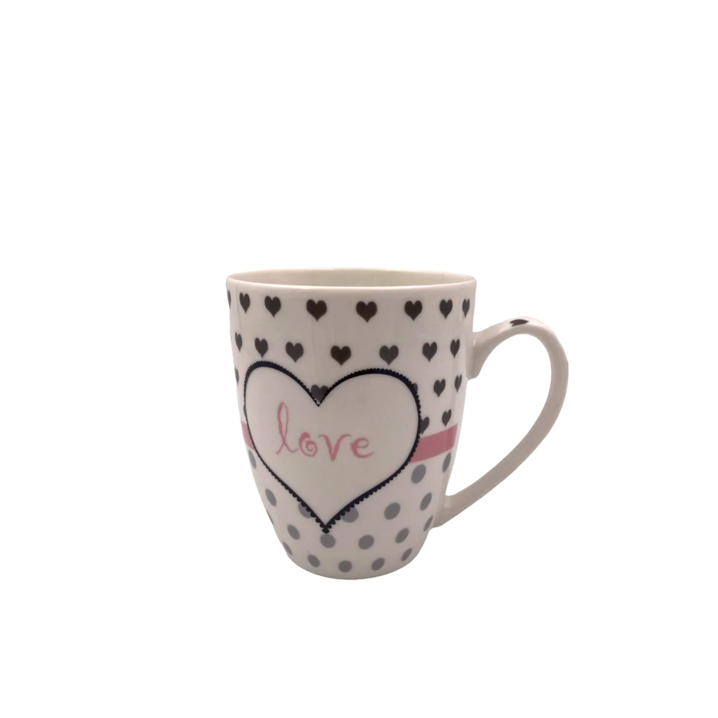 Pink and Gray Porcelain Mug - Lunaz Shop