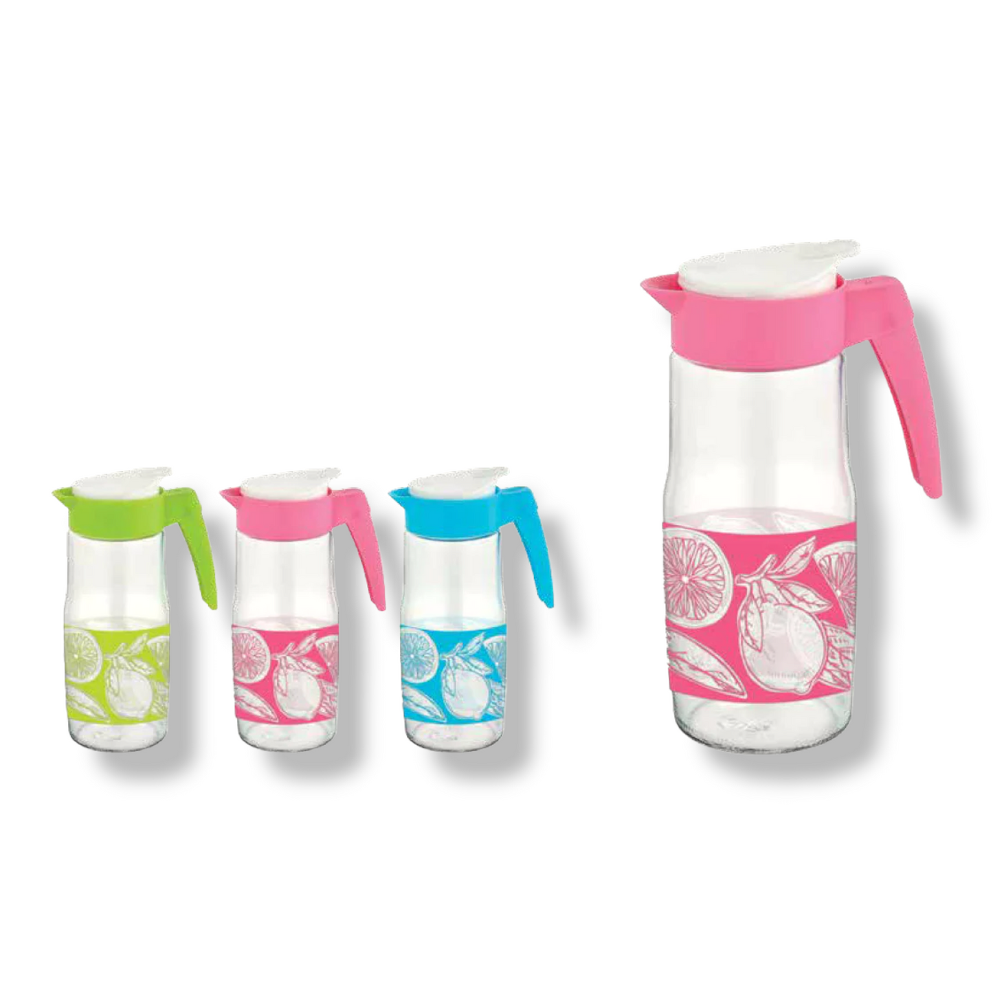 Lina Decorated Glass Jug - Lunaz Shop