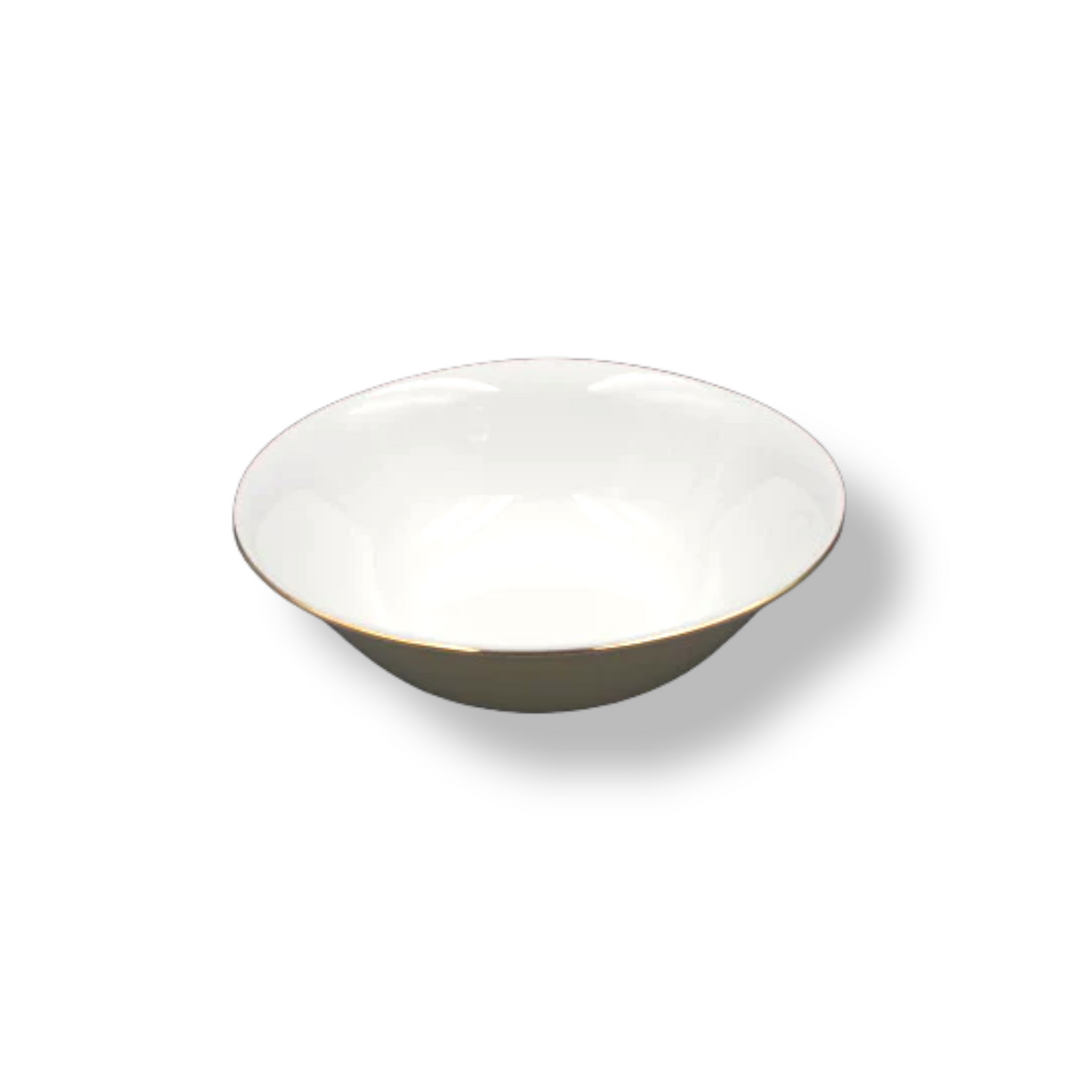 Fine Opal Salad Bowl 7.5" Gold - Lunaz Shop