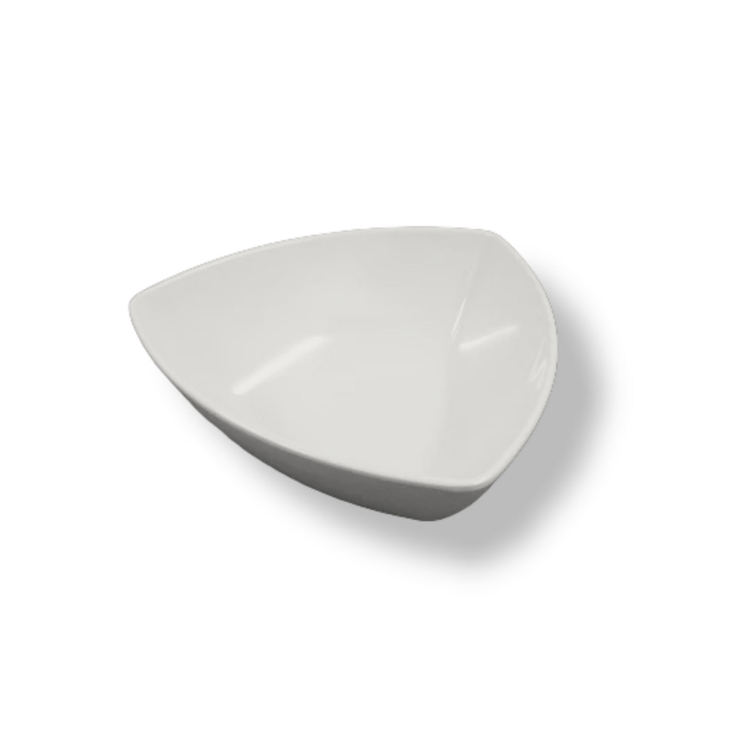 Melamine Small Triangular Salad Bowl 21.5 x 21.5 x 7 cm - Lunaz Shop