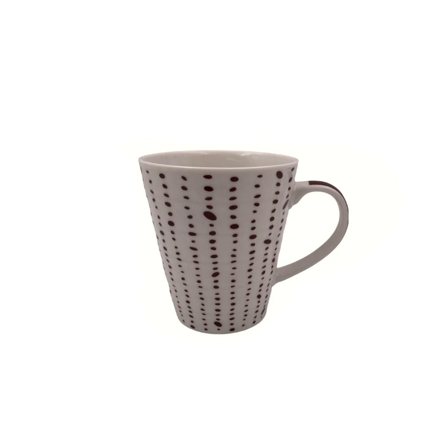 Porcelain Mug Brown Doodles - Lunaz Shop
