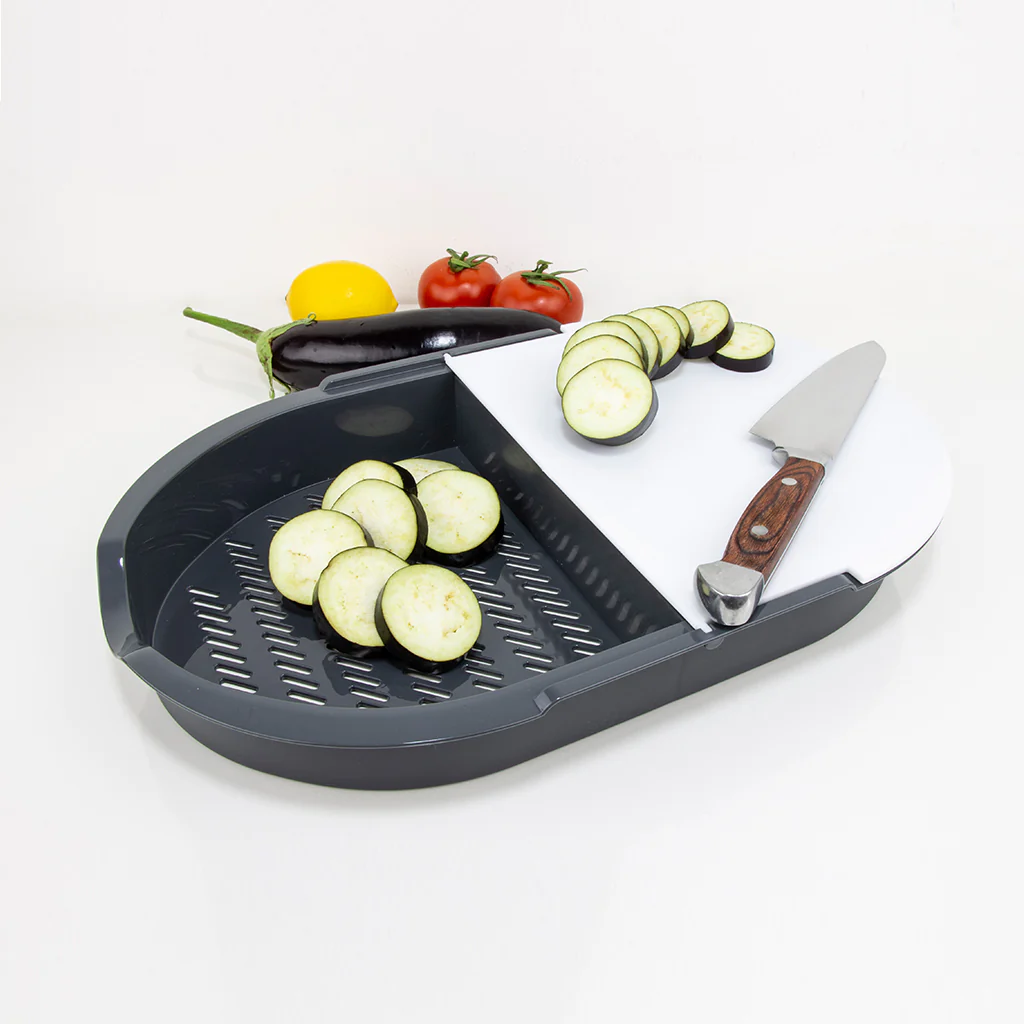 Two Chamber Cutting Board - Lunaz Shop