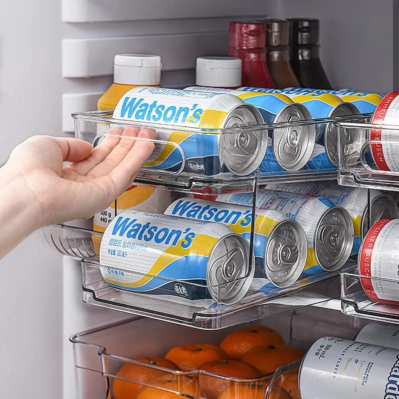 2 Tiers Soda Cans Storage Box - Lunaz Shop