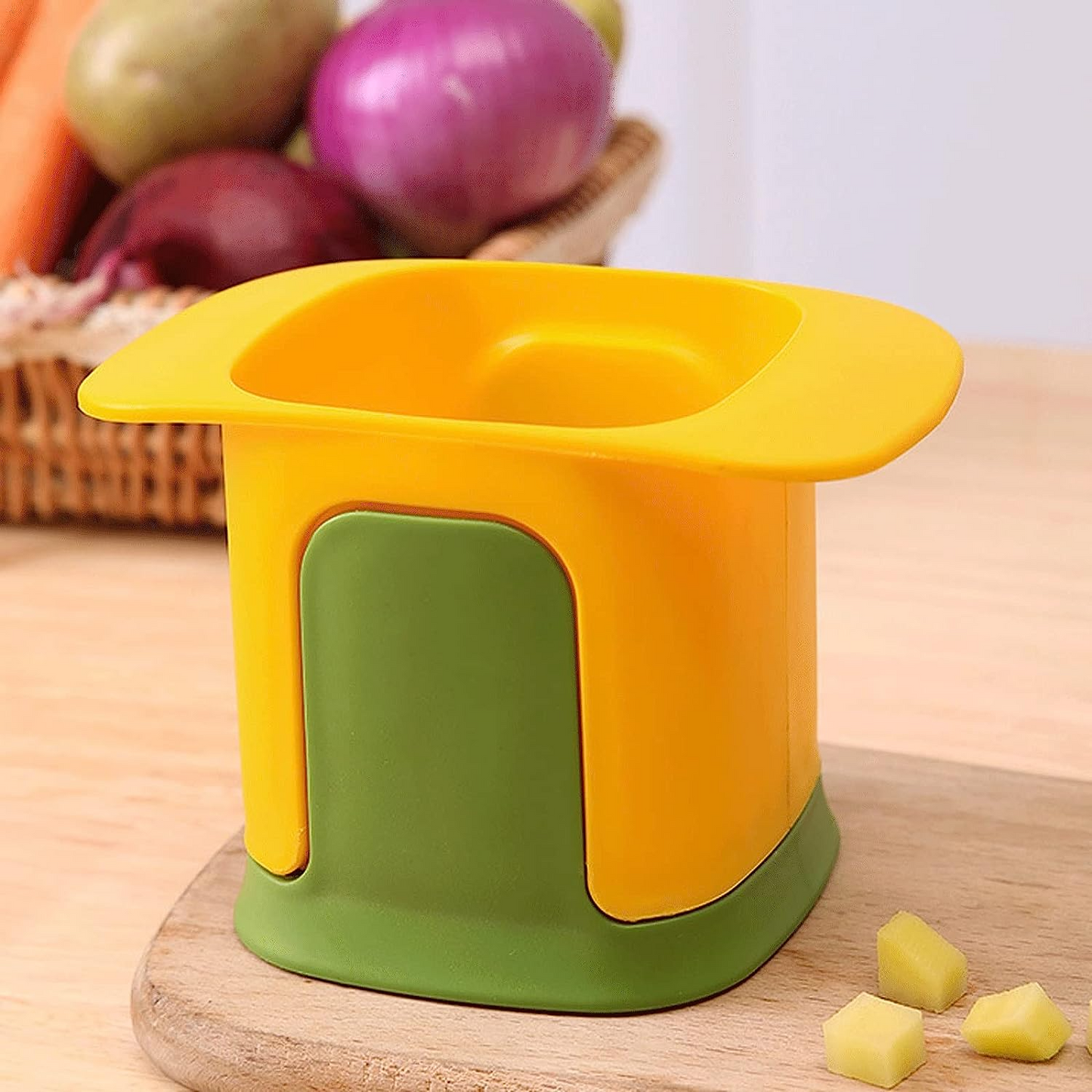 Cube & slice vegetable Cutter - Lunaz Shop