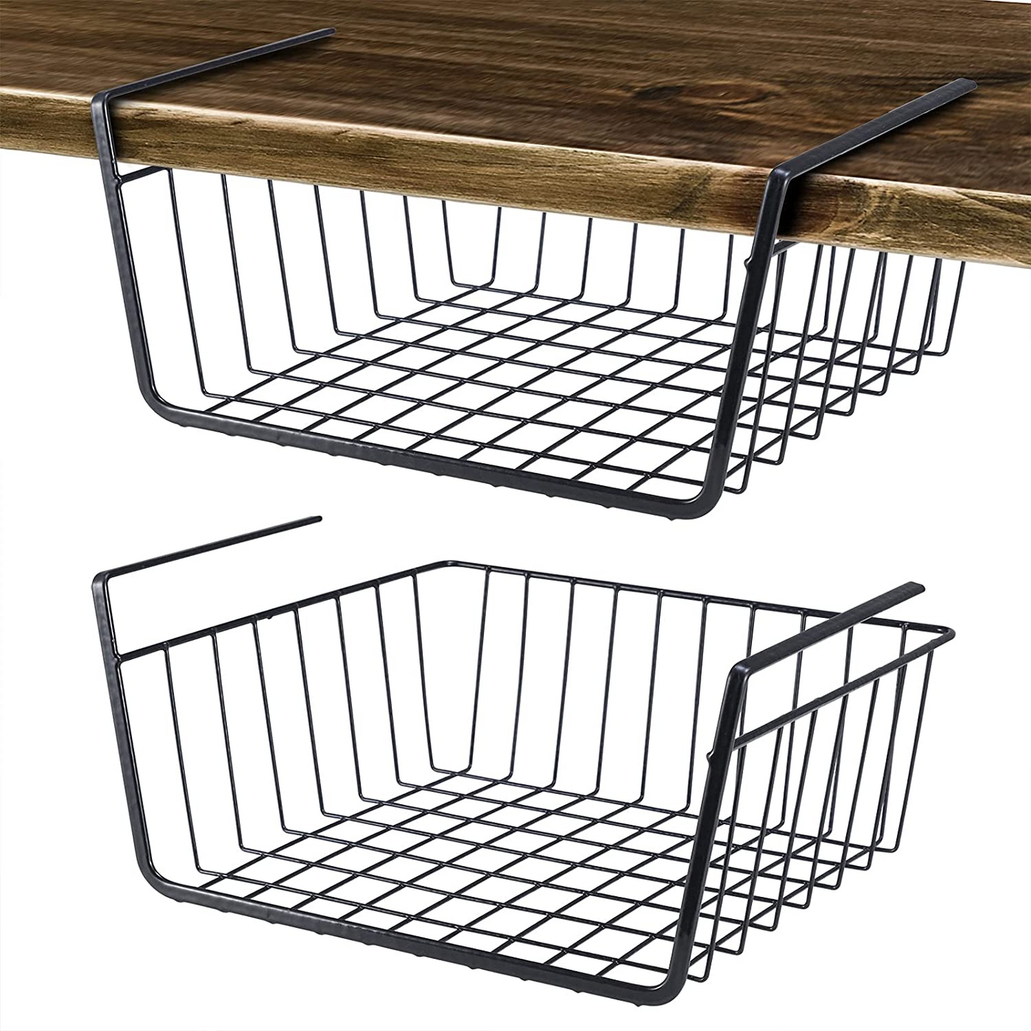 Under Shelf Wire Basket 41 x 25 x 14 cm - Lunaz Shop