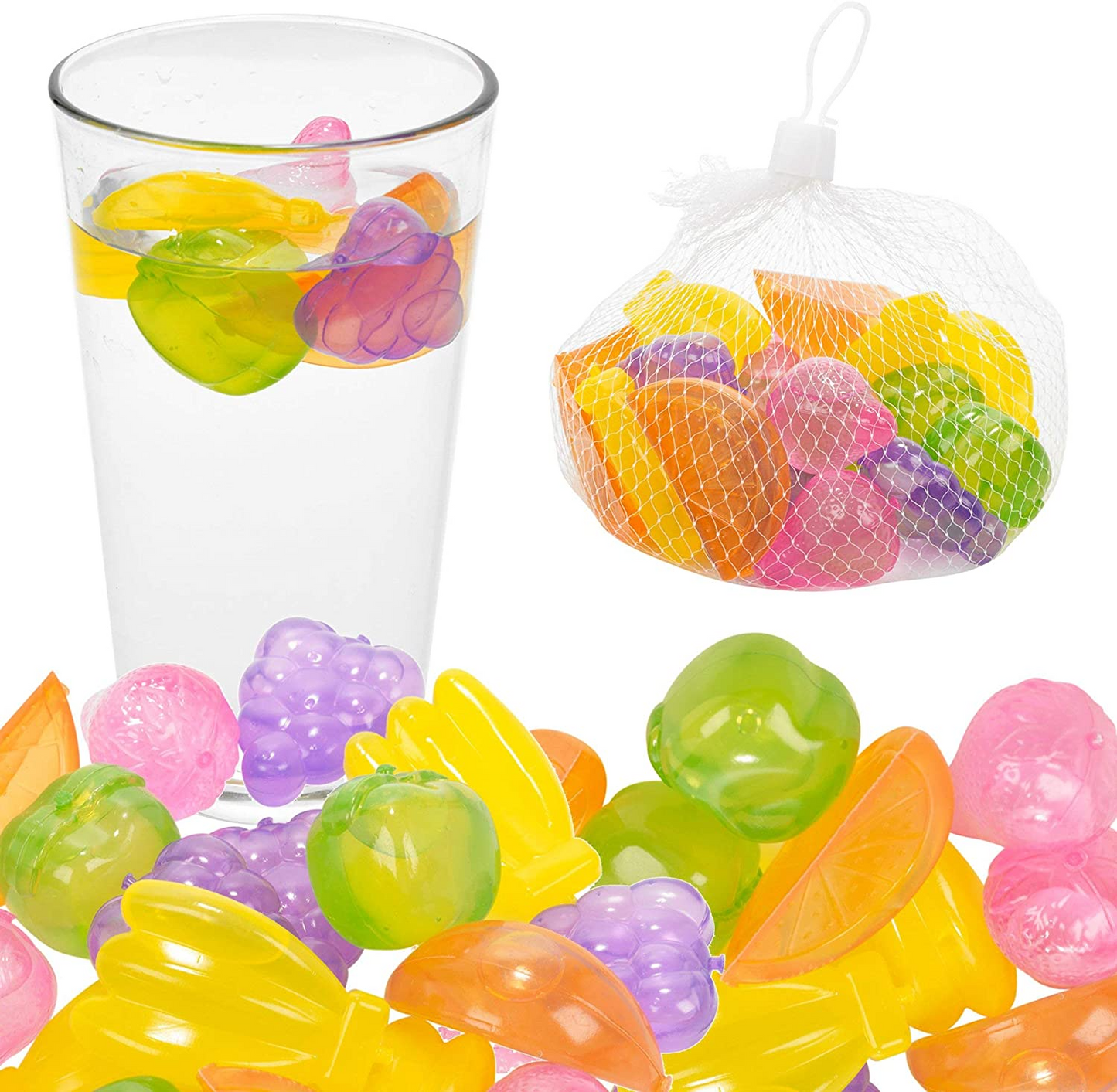 Colored Reusable Ice Cubes - Lunaz Shop