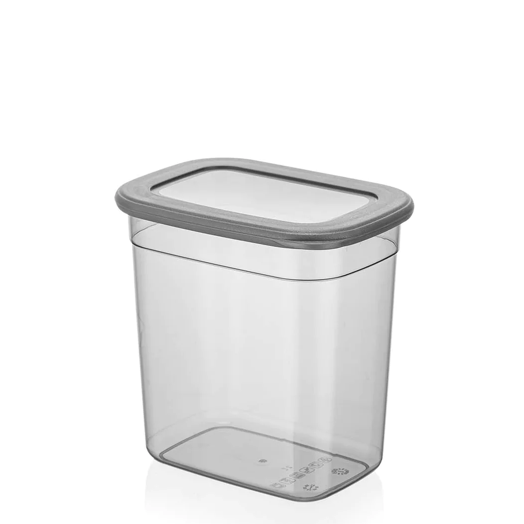 2 L Poly Rectangular High Storage Box with Silicon Cover - Lunaz Shop