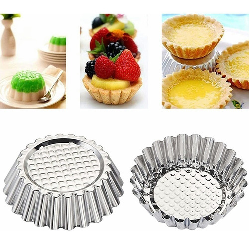 3 Pieces Tart Molds - Lunaz Shop