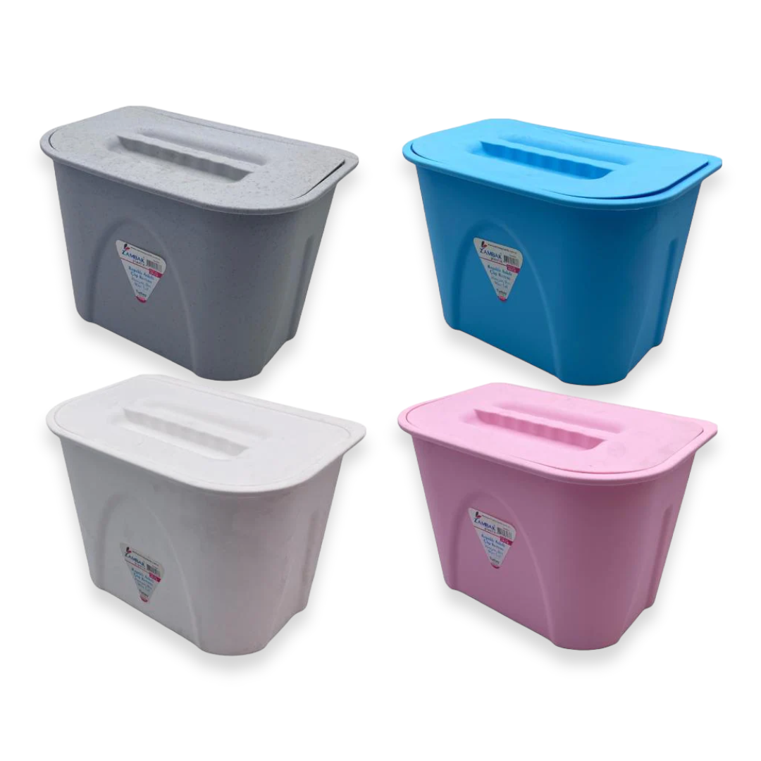 Hanging bin with cover- 6 Lt - Lunaz Shop