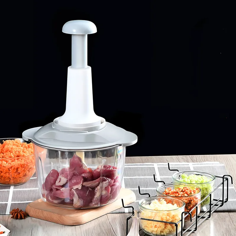 Manual Big Food Chopper 2L - Lunaz Shop