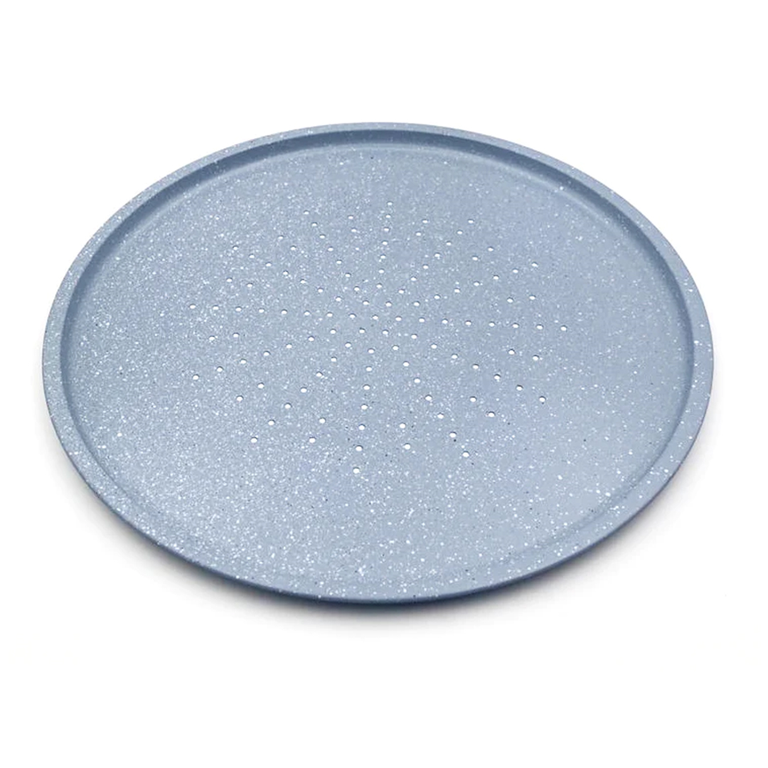 DOSTHOFF PERFORATED PIZZA PAN 32X1CM-MARBLE CERAMIC B2 - Lunaz Shop