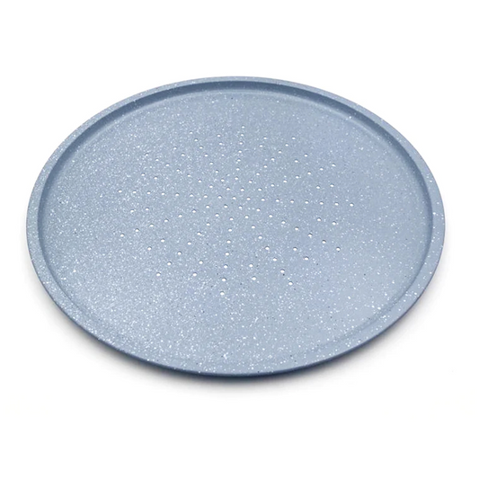 DOSTHOFF PERFORATED PIZZA PAN 32X1CM-MARBLE CERAMIC B2 - Lunaz Shop