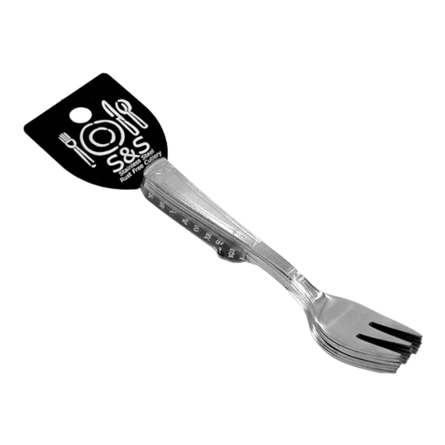 Pyramids Cake Forks X6. - Lunaz Shop