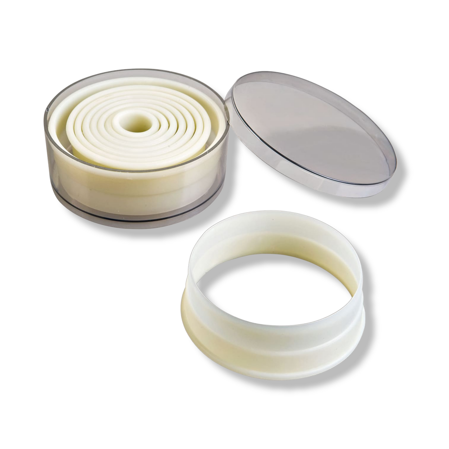 Plastic Cookie Cutters Biscuit Fluted Edge - Lunaz Shop