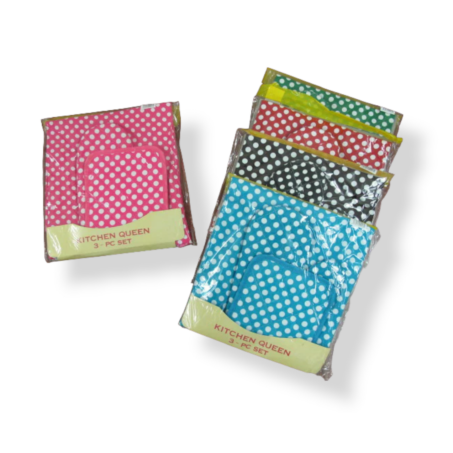 Apron and oven mitten set - Lunaz Shop
