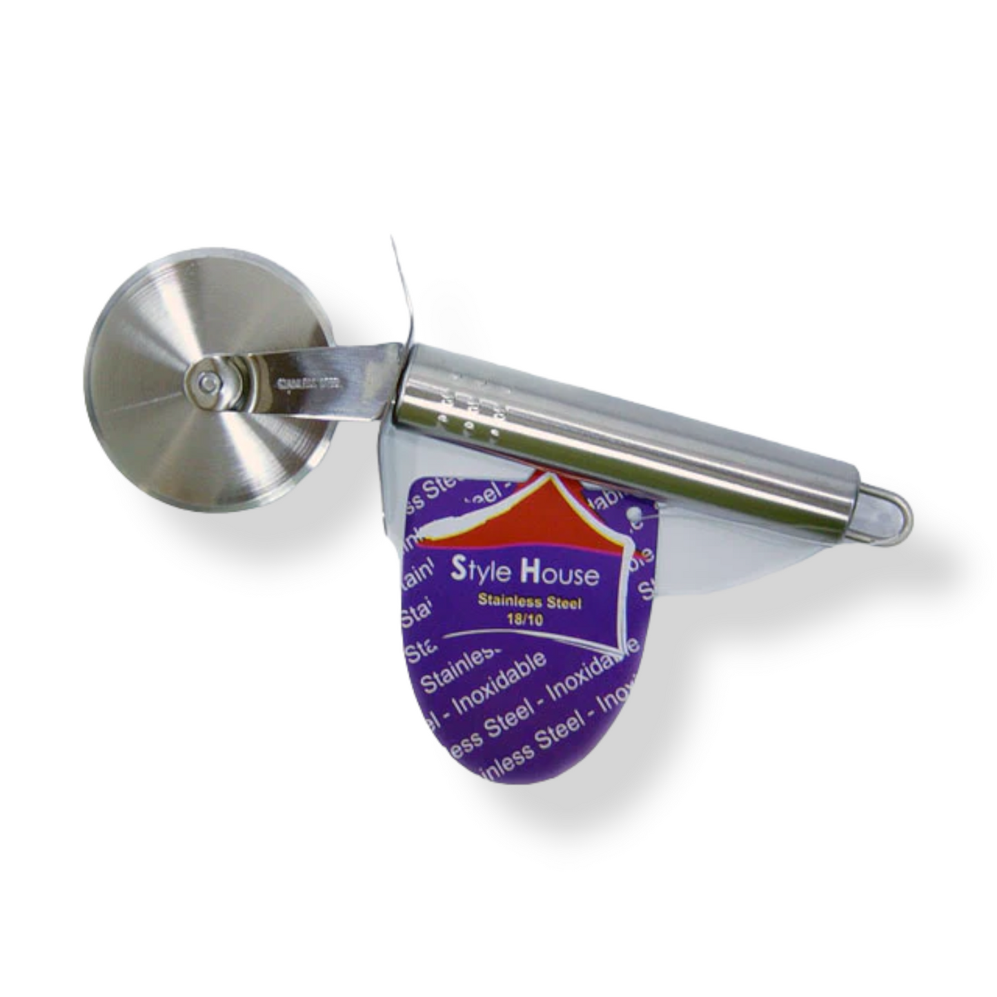 Stainless Steel Pizza Cutter - Lunaz Shop