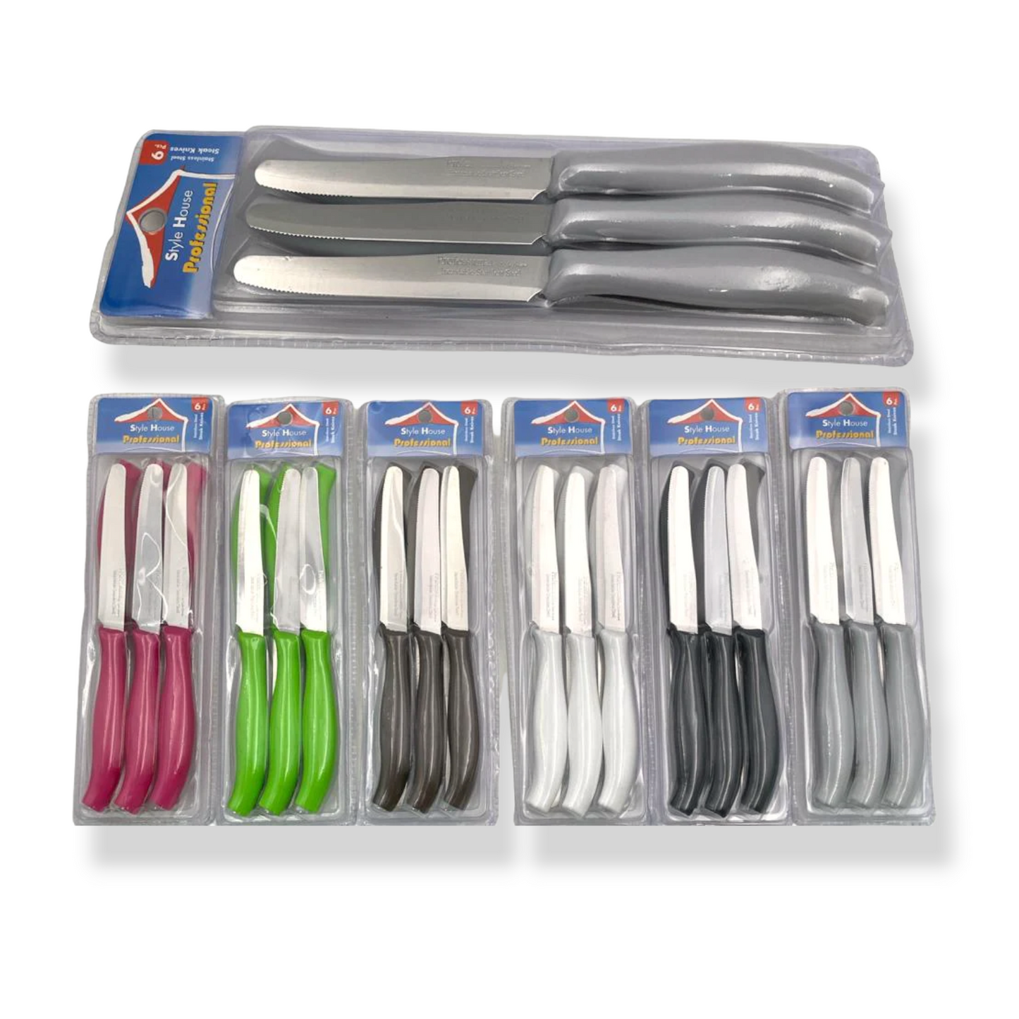 Serrated Tip Table Knife X6 - Lunaz Shop